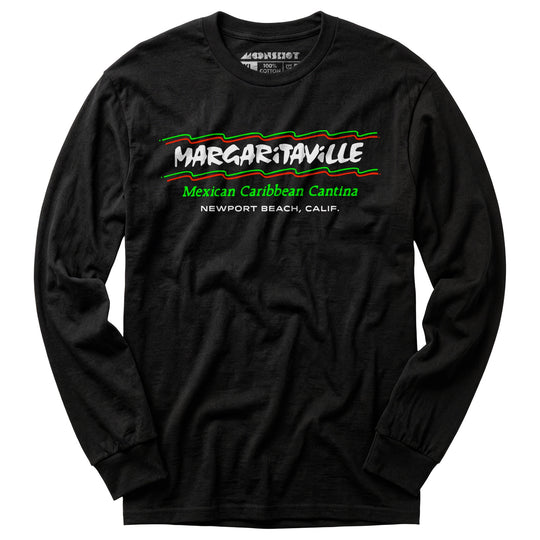 Margaritaville - Newport Beach, CA - Vintage Restaurant - Long Sleeve T-Shirt