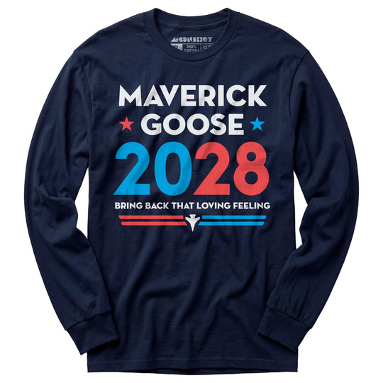 Maverick Goose 2028 - Long Sleeve T-Shirt