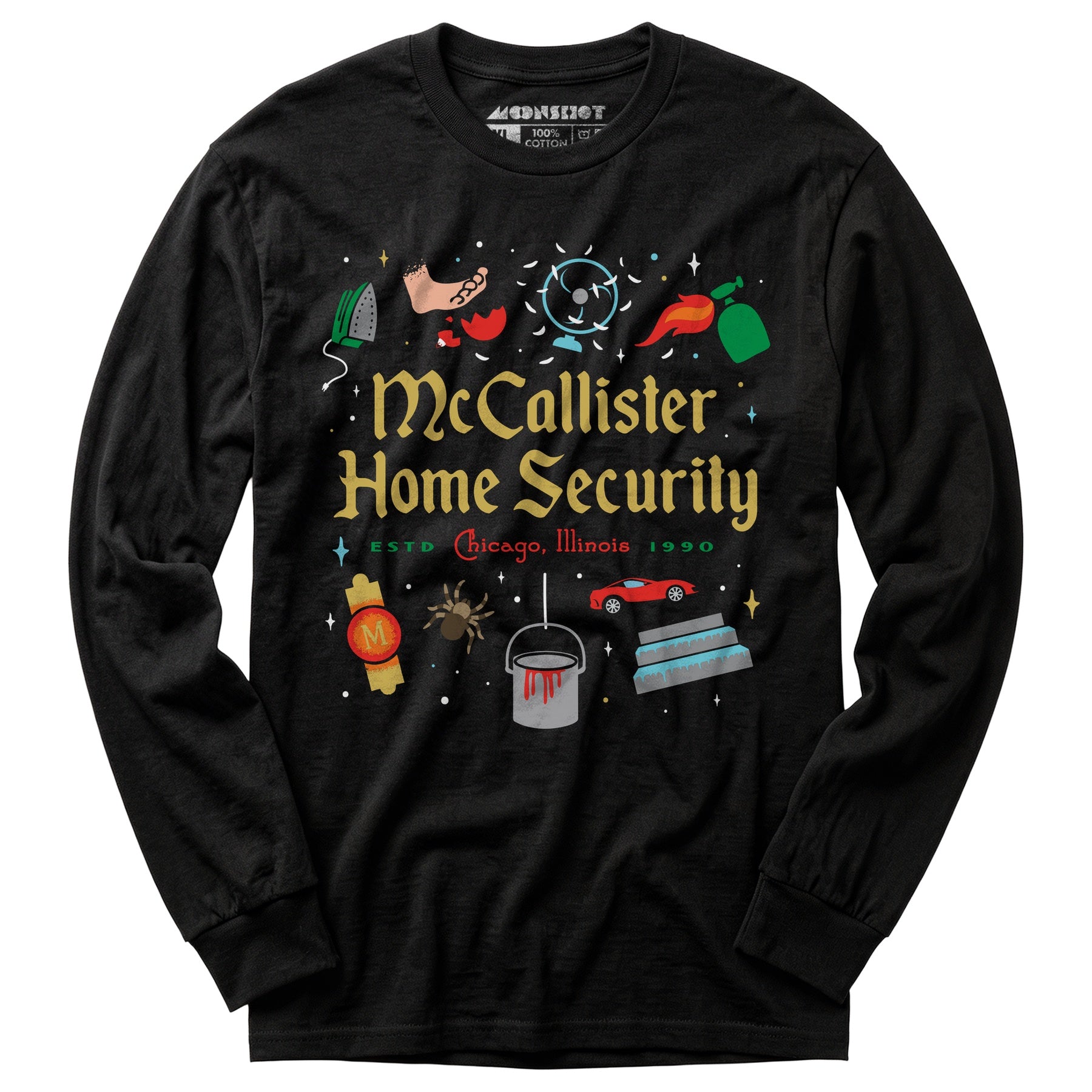 McCallister Home Security - Chicago Illinois - Long Sleeve T-Shirt