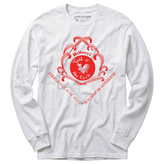 McHenry's Tail o' the Cock v2 - Los Angeles, CA - Vintage Restaurant - Long Sleeve T-Shirt