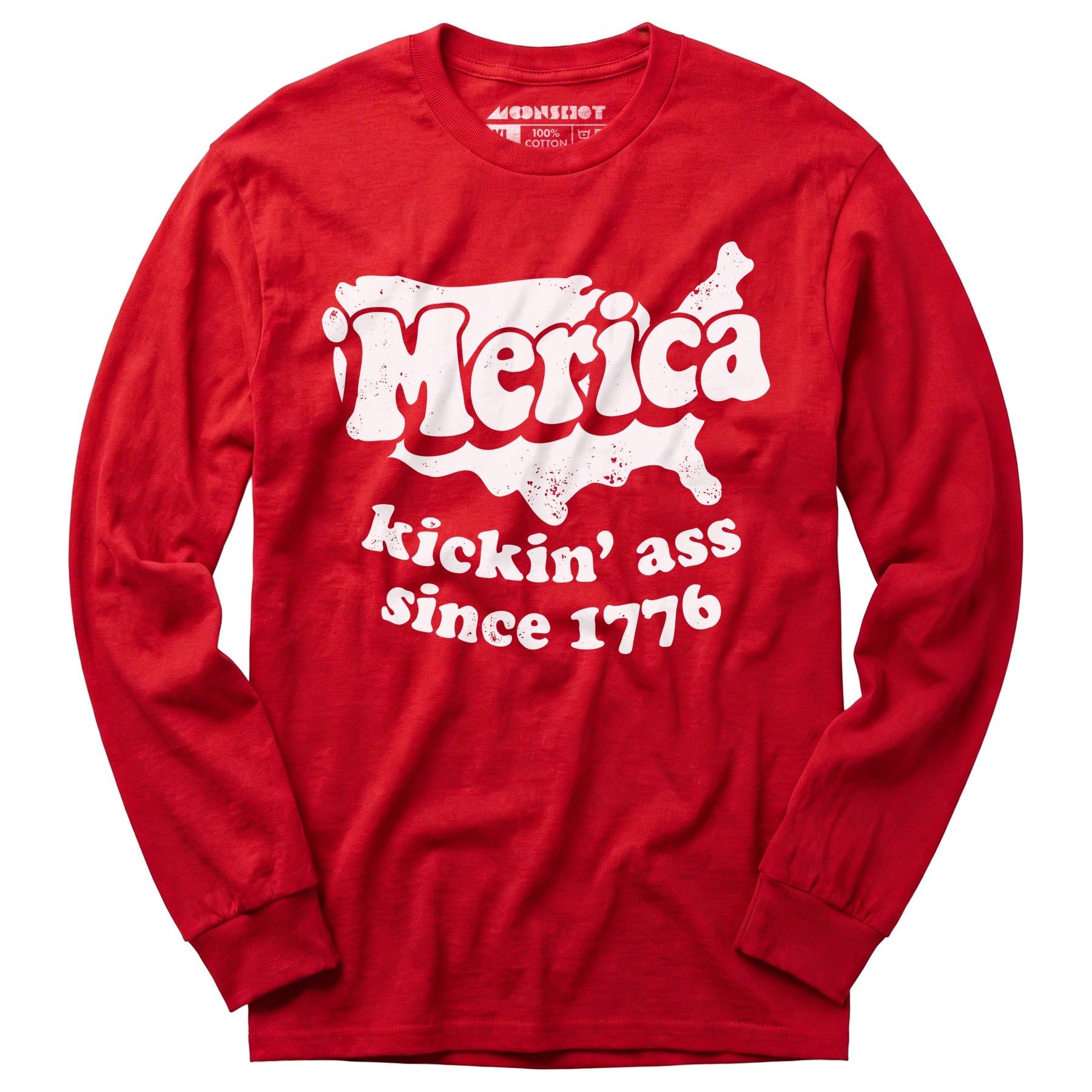 'Merica Kickin' Ass Since 1776 - Long Sleeve T-Shirt