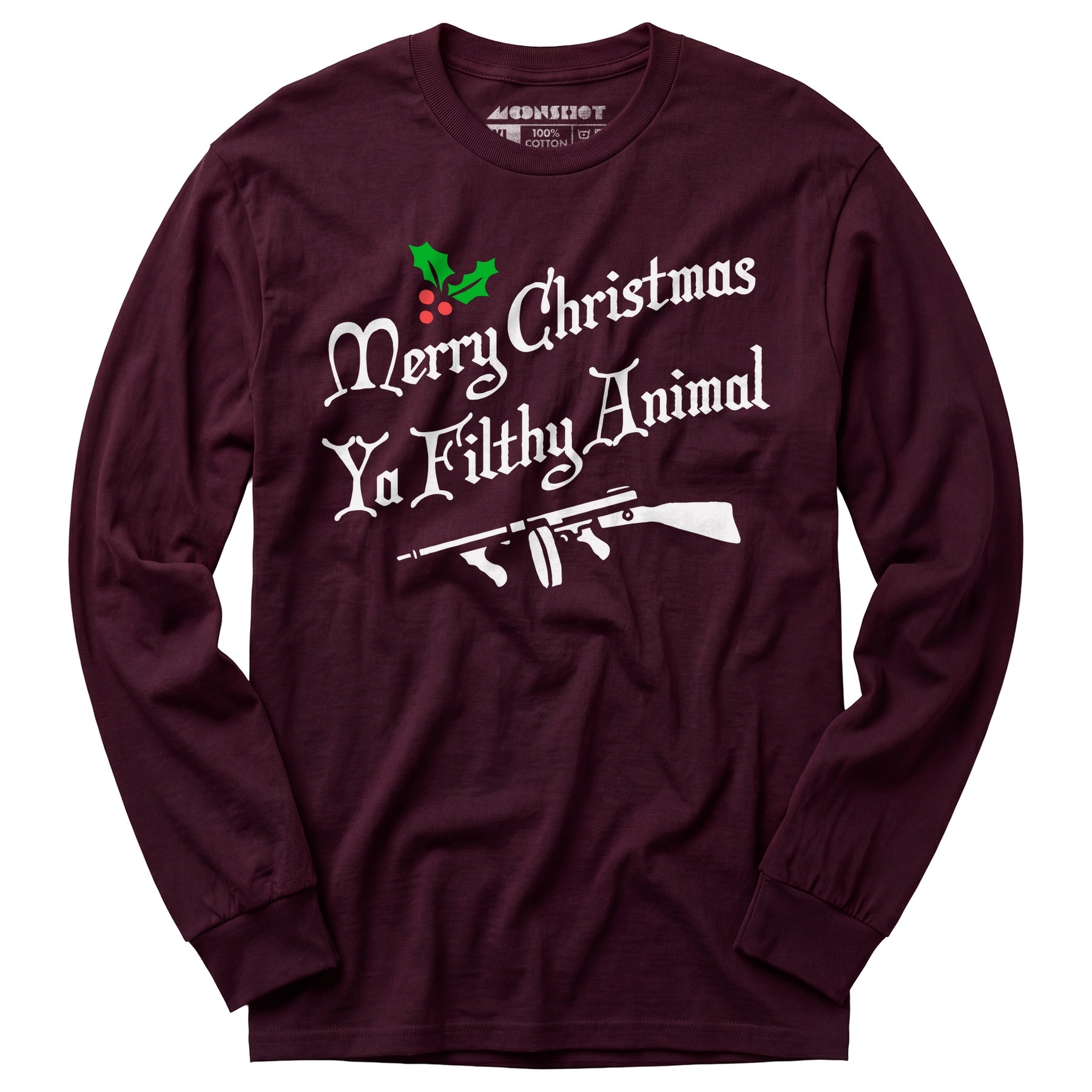 Merry Christmas Ya Filthy Animal - Long Sleeve T-Shirt
