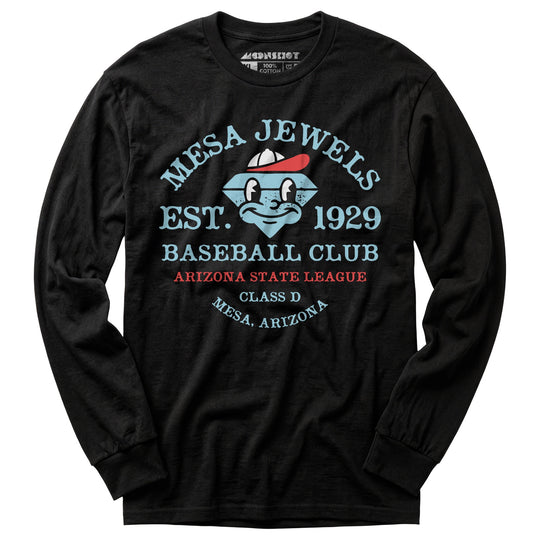 Mesa Jewels - Arizona - Vintage Defunct Baseball Teams - Long Sleeve T-Shirt