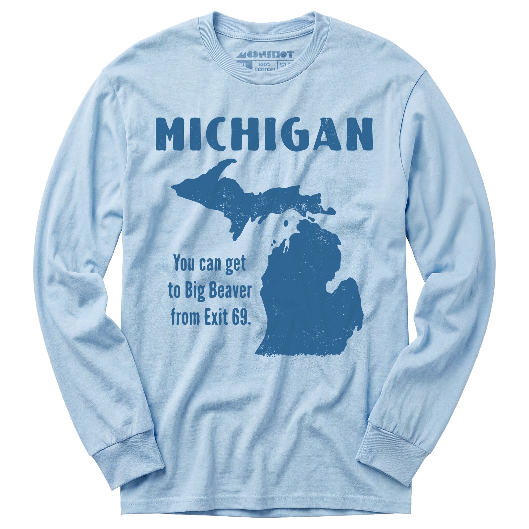 Michigan - Long Sleeve T-Shirt