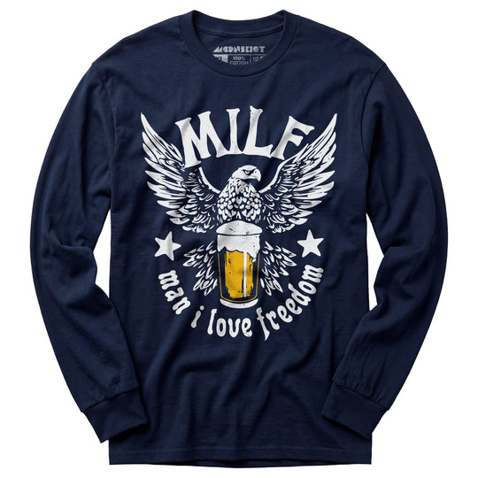 MILF Man I Love Freedom - Long Sleeve T-Shirt