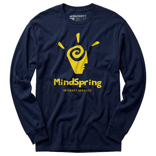 MindSpring - Vintage Internet - Long Sleeve T-Shirt