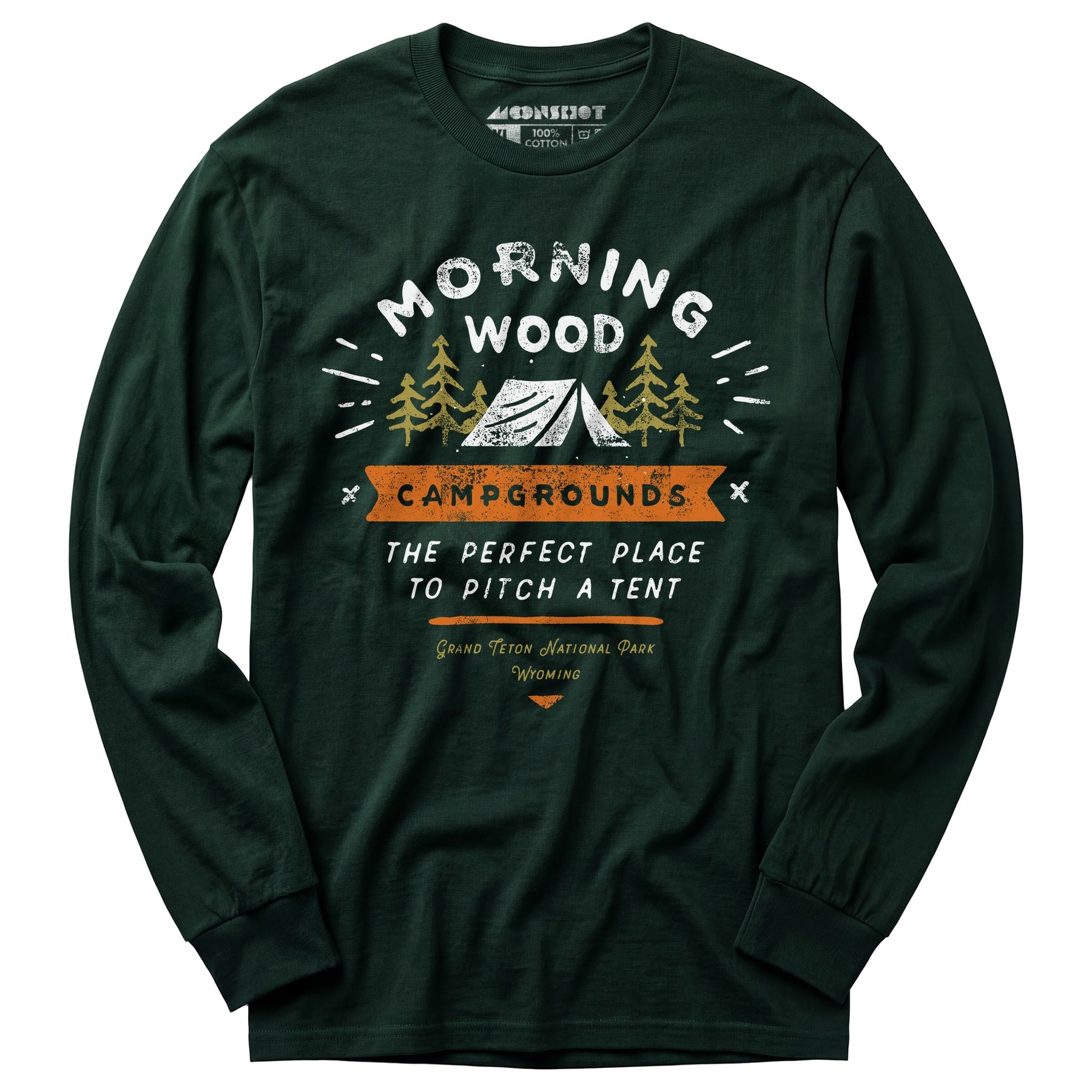 Morning Wood Campgrounds - Long Sleeve T-Shirt