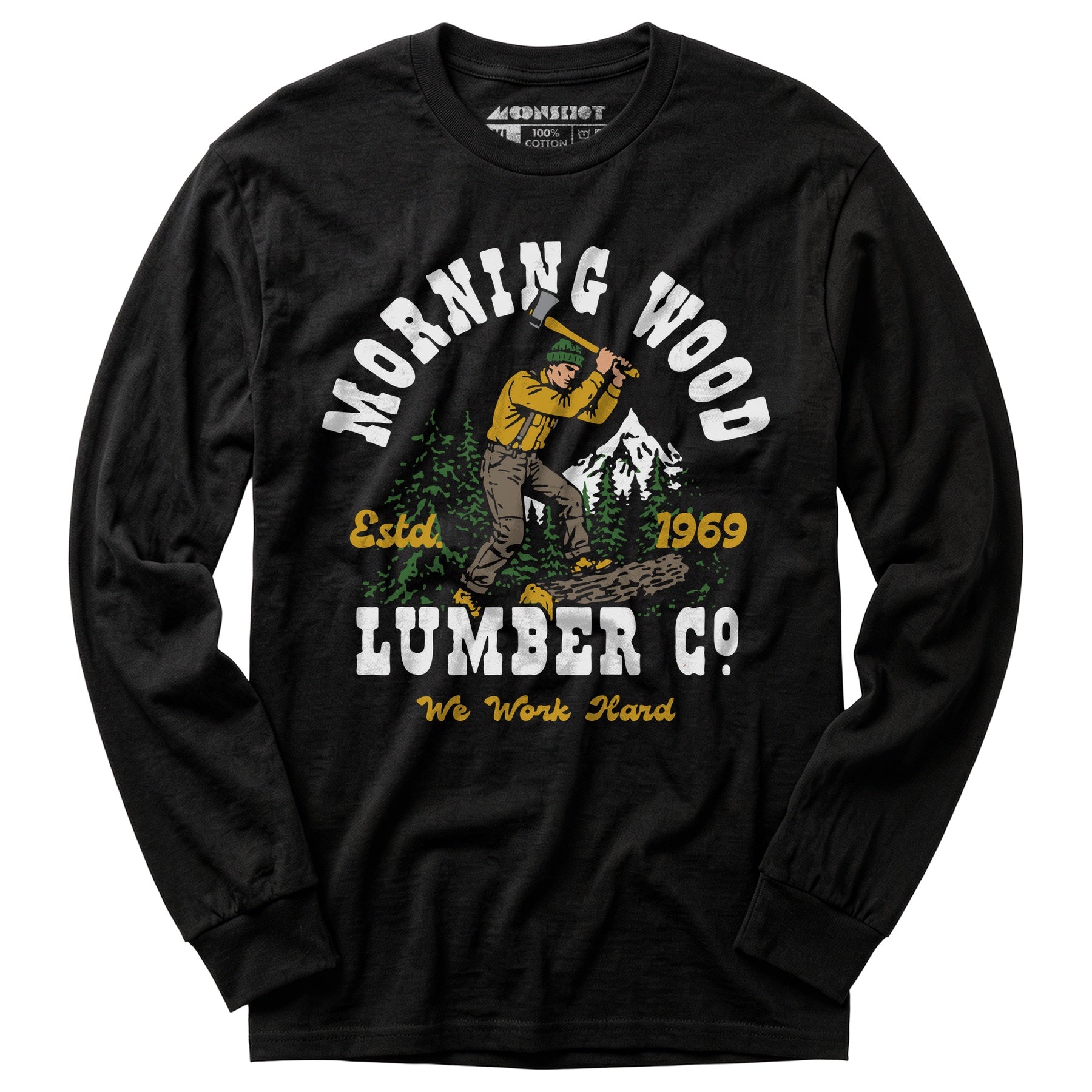 Morning Wood Lumber Company v2 - Long Sleeve T-Shirt