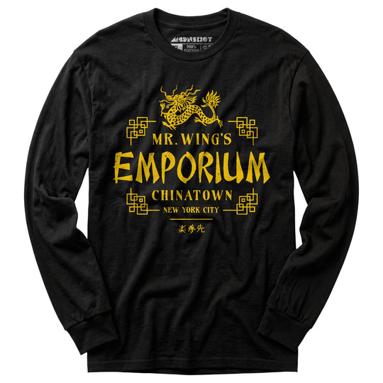 Mr. Wing's Emporium - Long Sleeve T-Shirt
