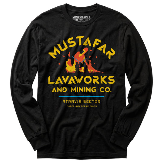 Mustafar Lavaworks and Mining Co - Long Sleeve T-Shirt