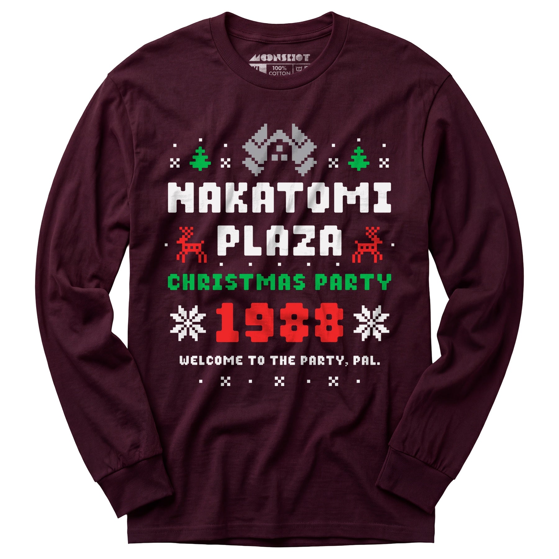 Nakatomi Plaza Christmas Party 1988 - Long Sleeve T-Shirt