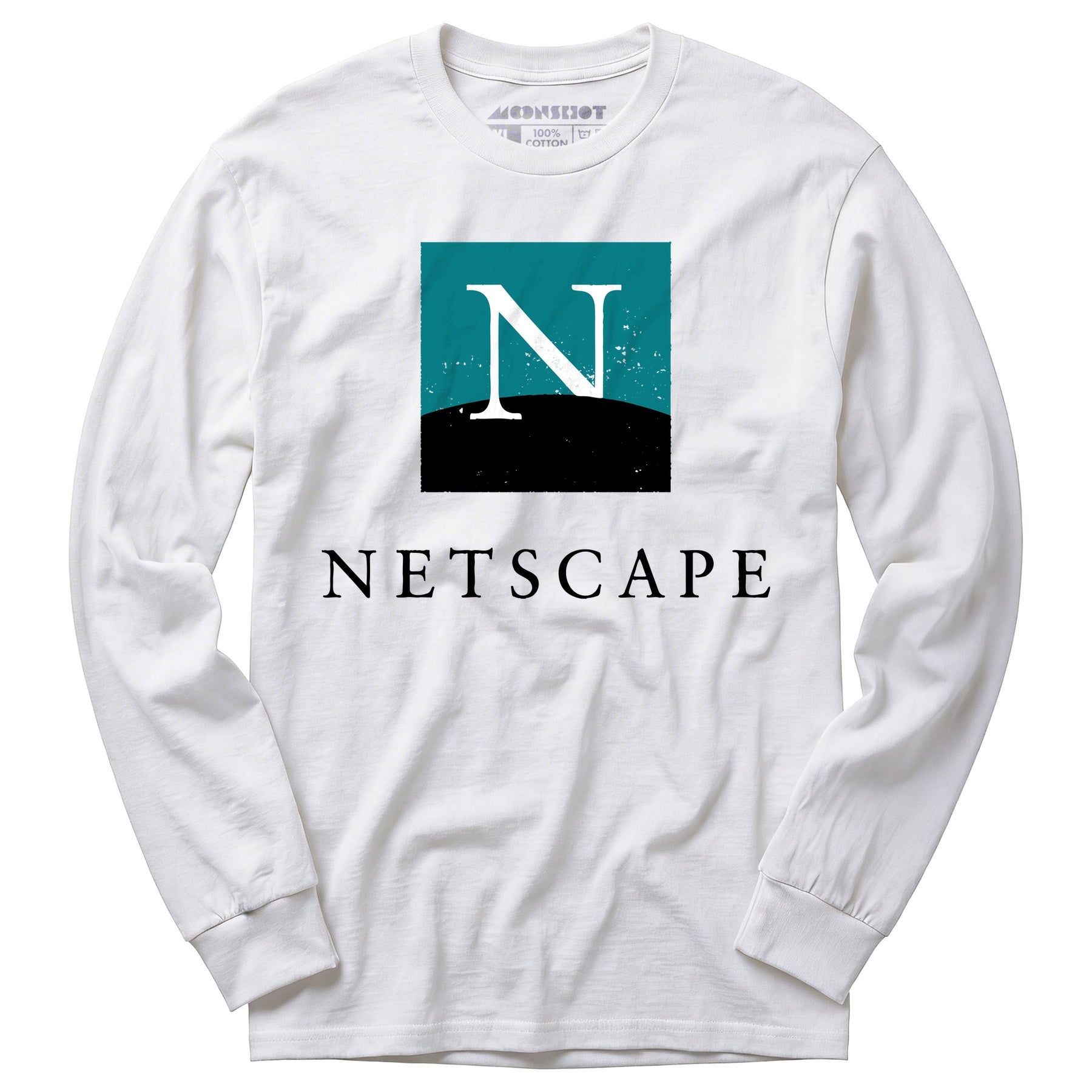 Netscape - Vintage Internet - Long Sleeve T-Shirt