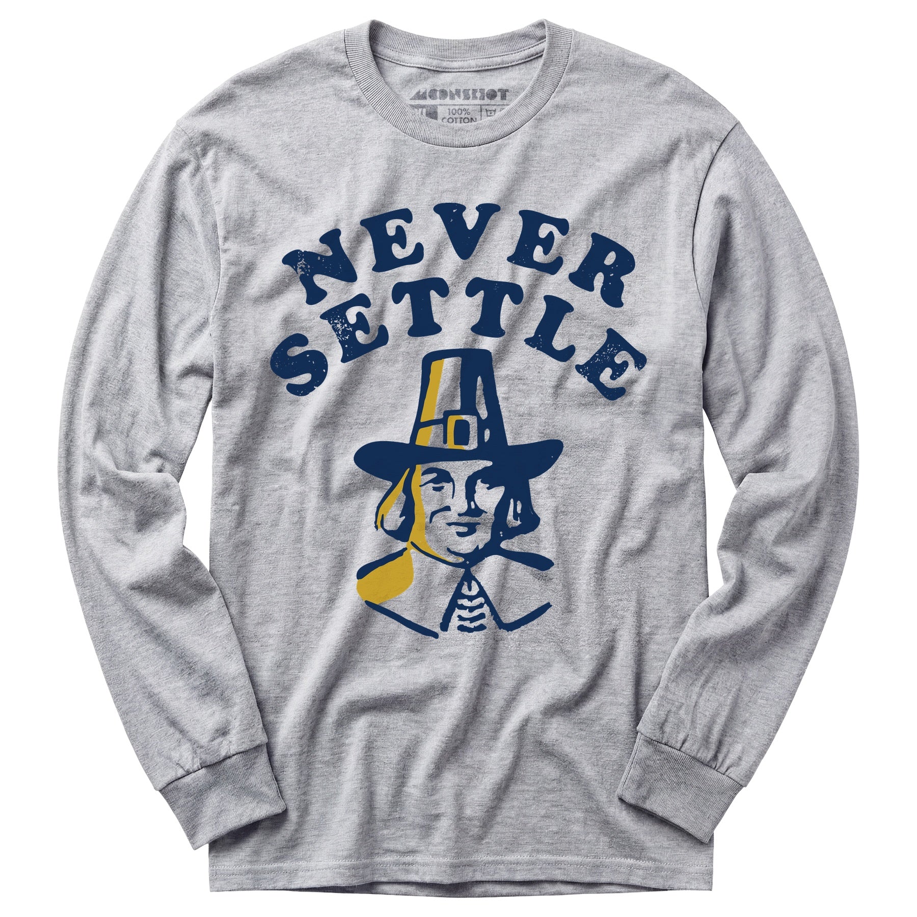 Never Settle - Long Sleeve T-Shirt