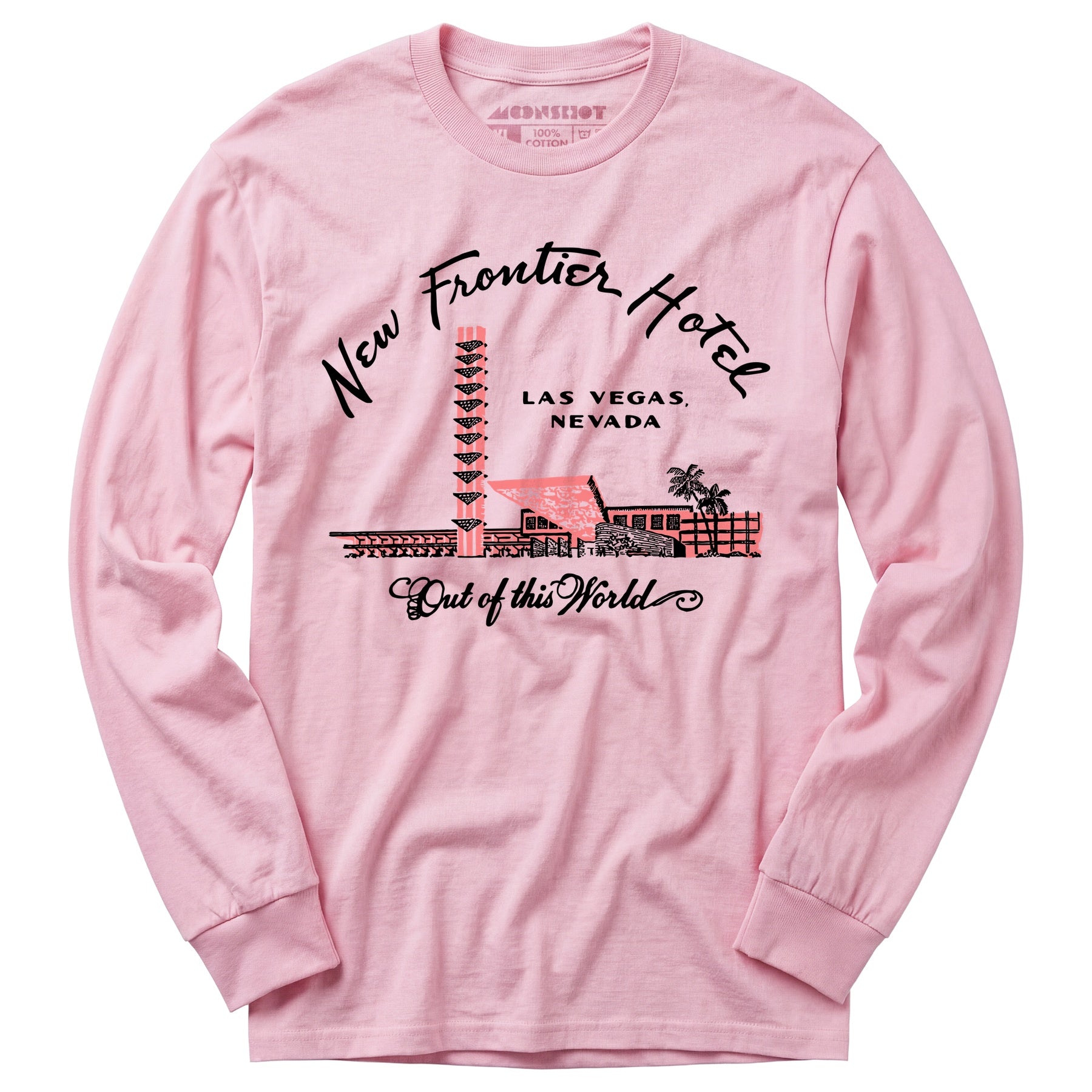New Frontier Hotel - Vintage Las Vegas - Long Sleeve T-Shirt