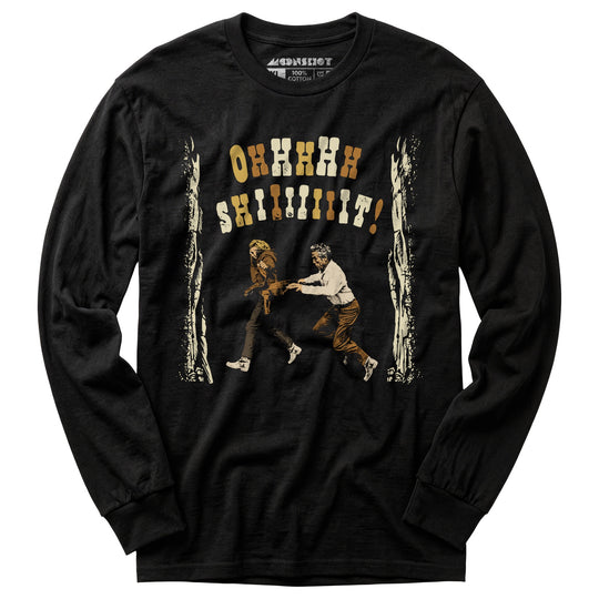 Ohhhhh Shiiiiiiit - Butch Cassidy & The Sundance Kid - Long Sleeve T-Shirt