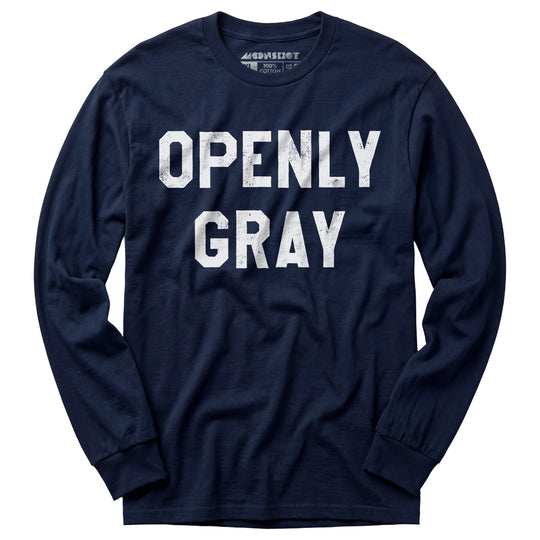 Openly Gray - Long Sleeve T-Shirt