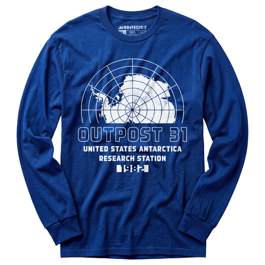 Outpost 31 Antarctica Research Station - Long Sleeve T-Shirt