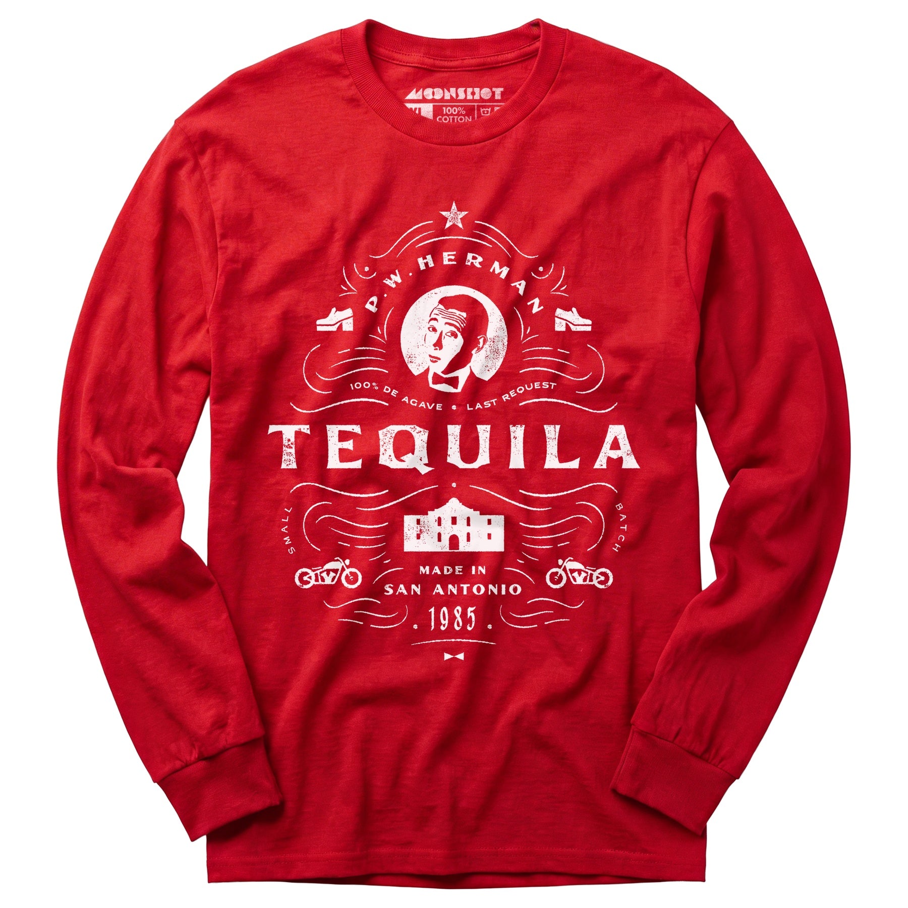 P.W. Herman Brand Tequila - Long Sleeve T-Shirt