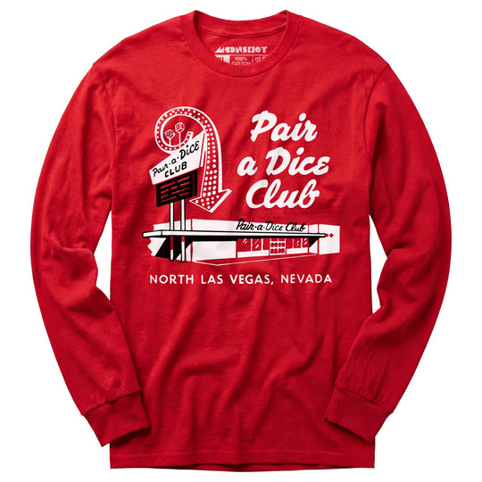Pair a Dice Club - Vintage Las Vegas - Long Sleeve T-Shirt