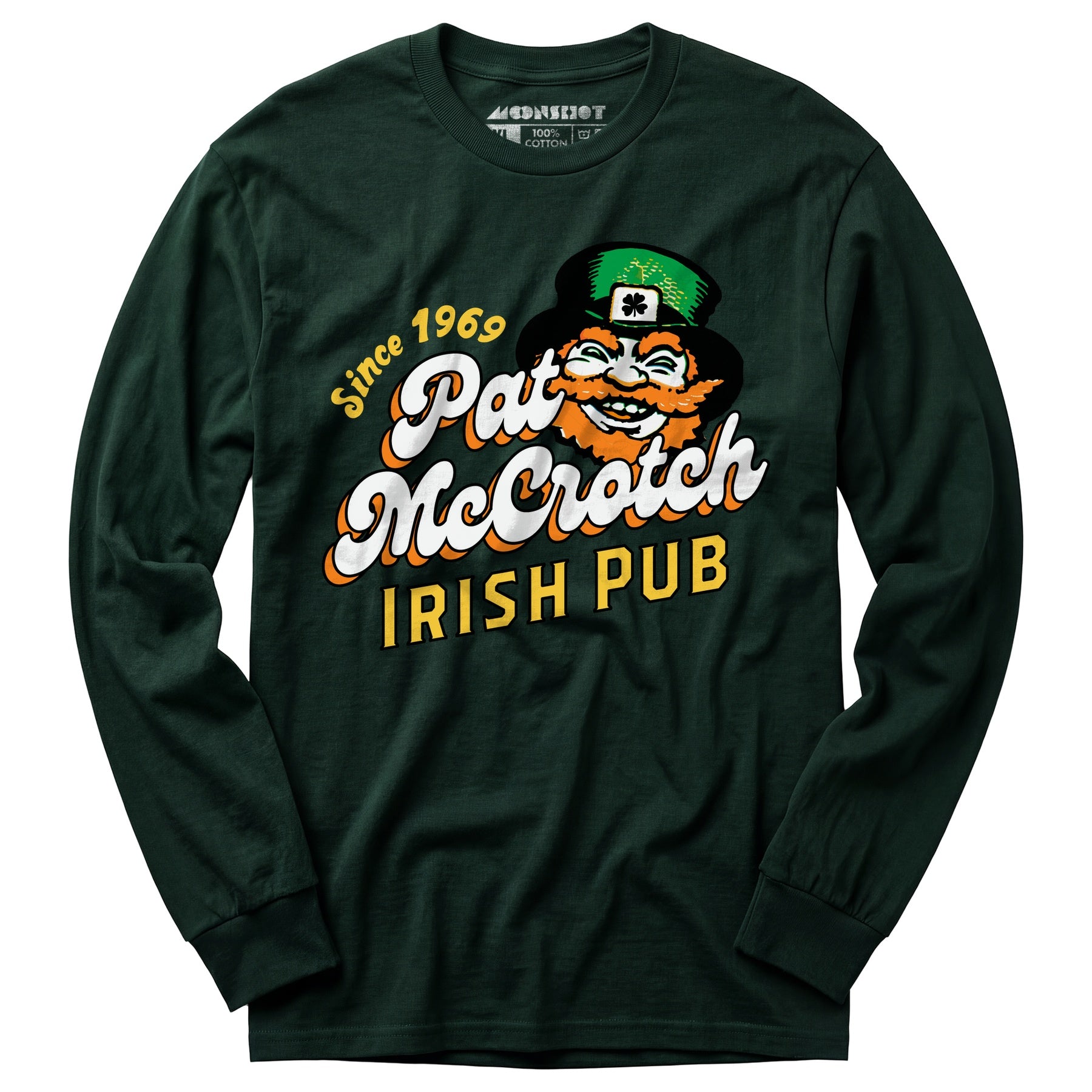Pat McCrotch Irish Pub - Long Sleeve T-Shirt