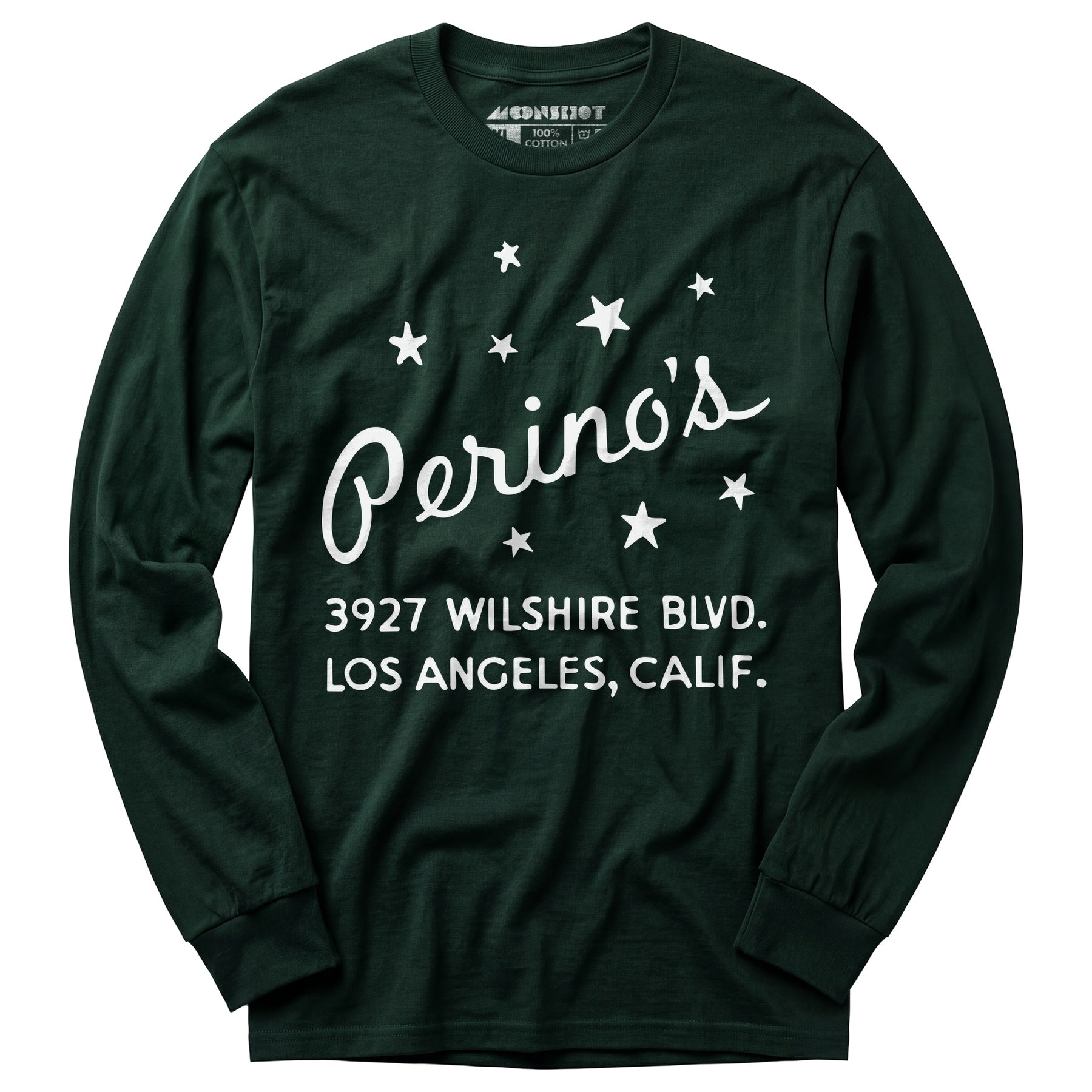 Perino's - Los Angeles, CA - Vintage Restaurant - Long Sleeve T-Shirt