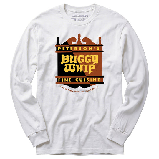 Peterson's Buggy Whip - Westchester, CA - Vintage Restaurant - Long Sleeve T-Shirt