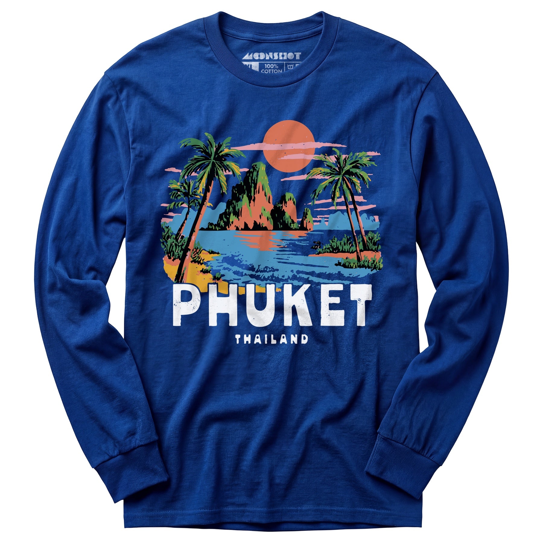 Phuket Print - Long Sleeve T-Shirt