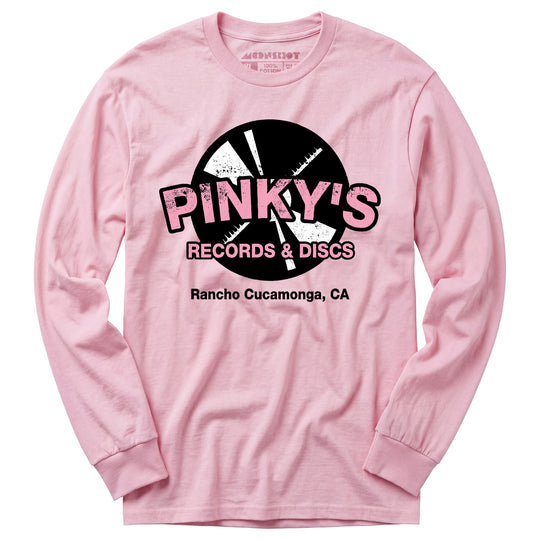 Pinky's Records & Discs - Long Sleeve T-Shirt