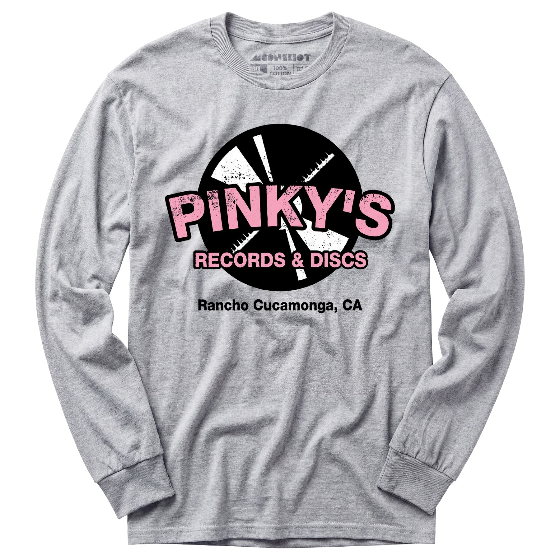 Pinky's Records & Discs - Long Sleeve T-Shirt