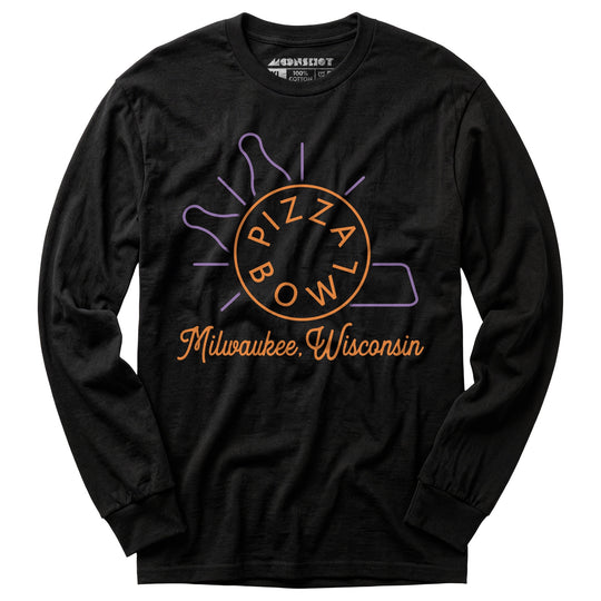 Pizza Bowl Milwaukee Wisconsin - Long Sleeve T-Shirt