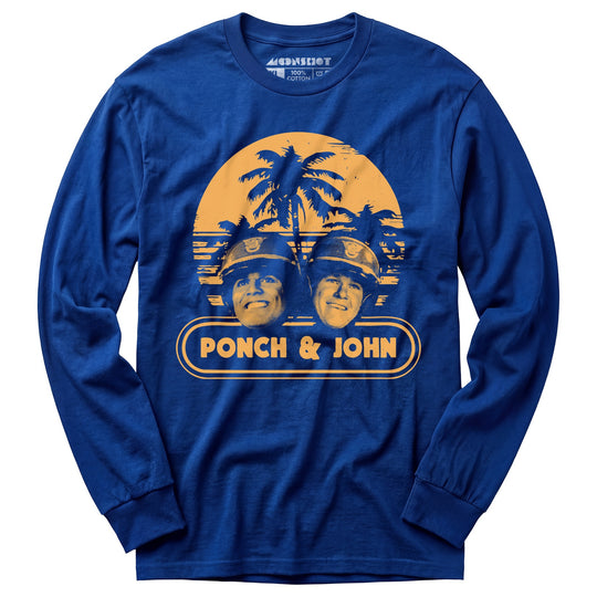 Ponch and John - Long Sleeve T-Shirt