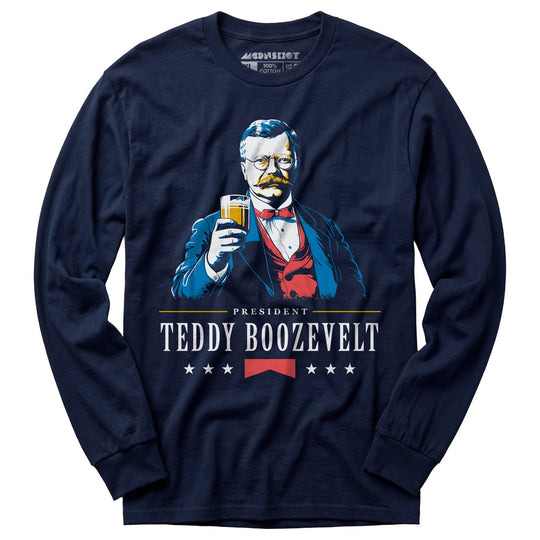 President Teddy Boozevelt - Long Sleeve T-Shirt