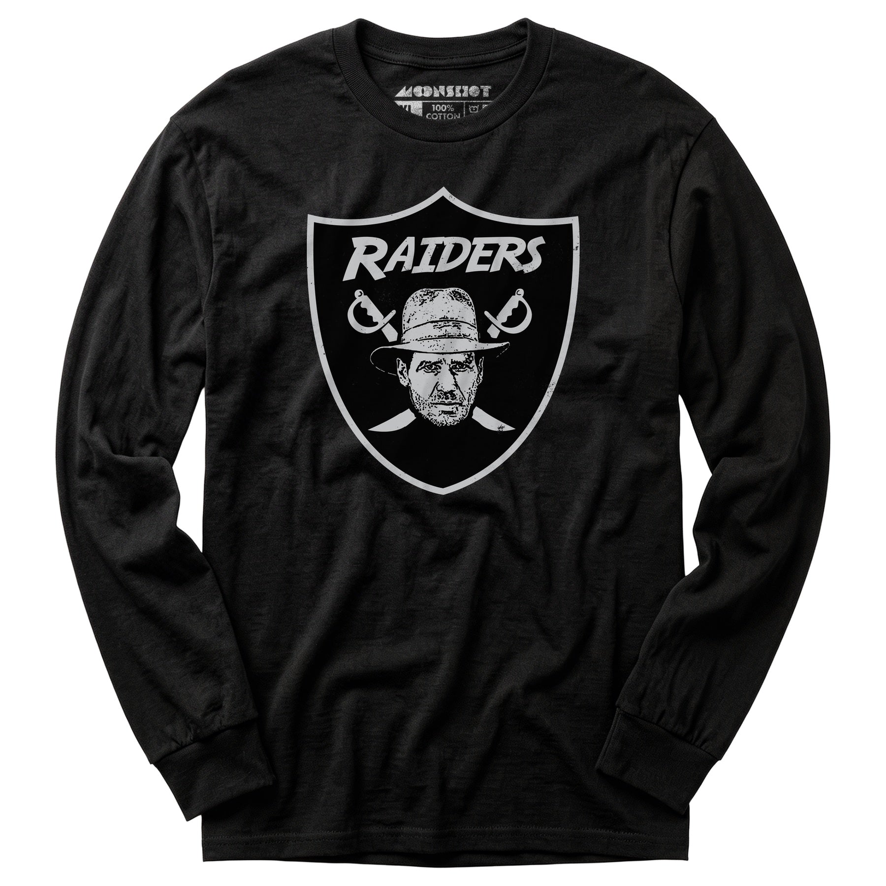 Raiders Parody Indiana Jones Mashup - Long Sleeve T-Shirt