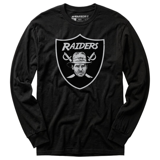 Raiders Parody Indiana Jones Mashup - Long Sleeve T-Shirt