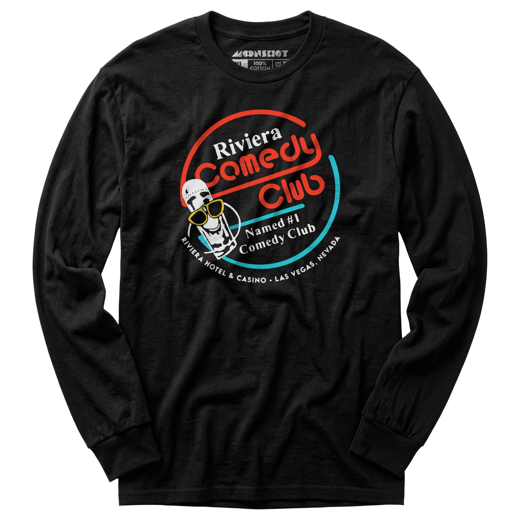 Riviera Comedy Club - Vintage Las Vegas - Long Sleeve T-Shirt