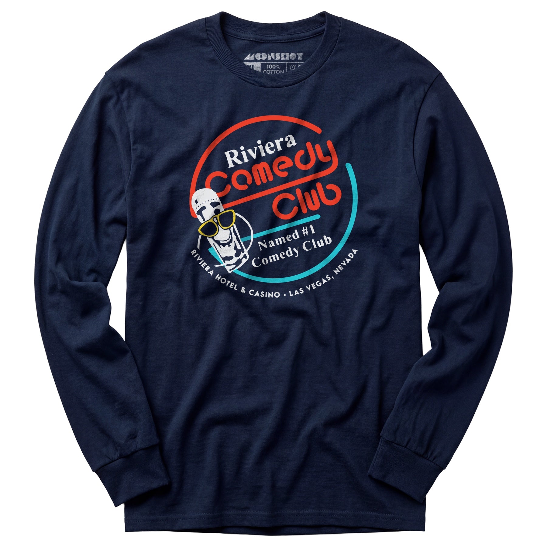 Riviera Comedy Club - Vintage Las Vegas - Long Sleeve T-Shirt
