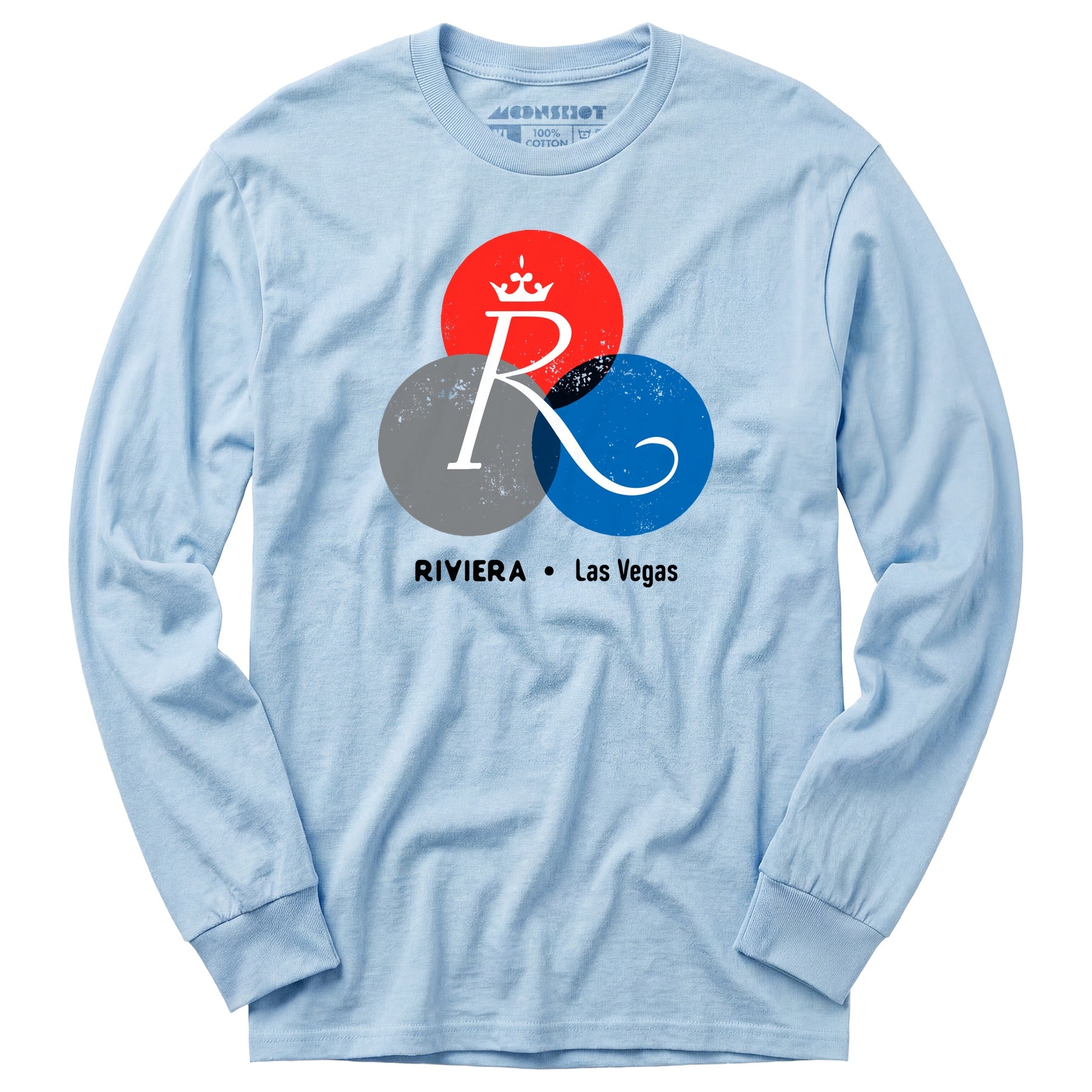 Riviera Hotel v3 - Vintage Las Vegas - Long Sleeve T-Shirt