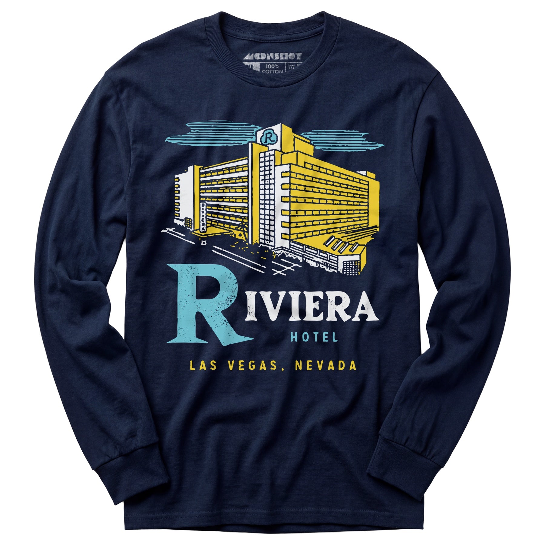 Riviera Hotel - Vintage Las Vegas - Long Sleeve T-Shirt