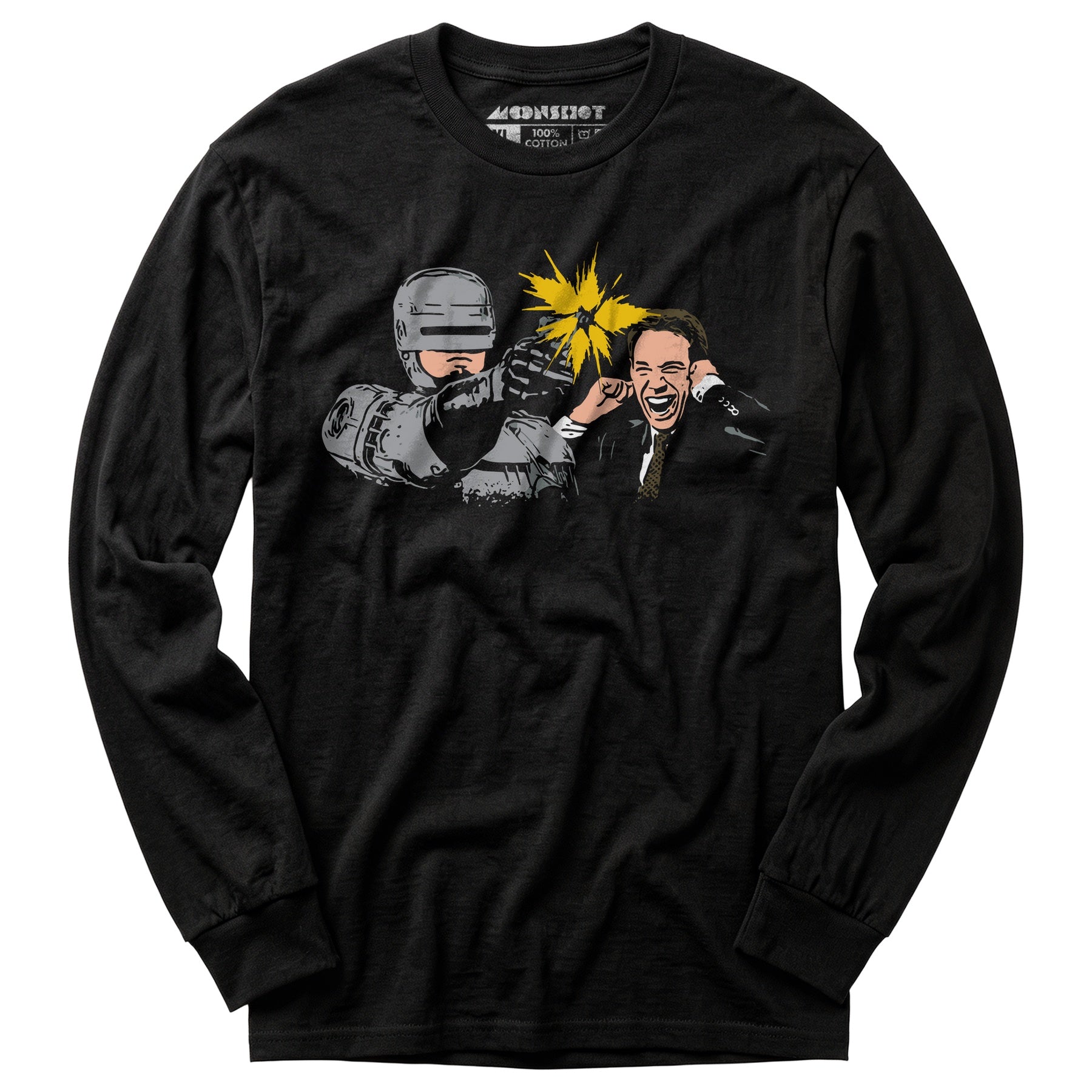 Robocop & Bob Morton - Long Sleeve T-Shirt