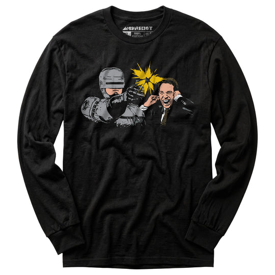 Robocop & Bob Morton - Long Sleeve T-Shirt