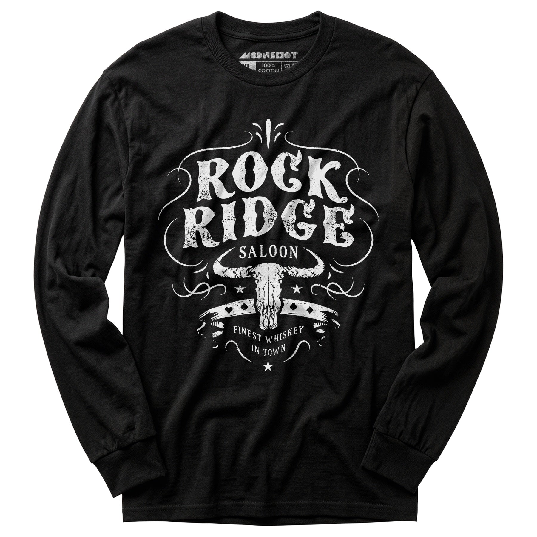 Rock Ridge Saloon - Long Sleeve T-Shirt