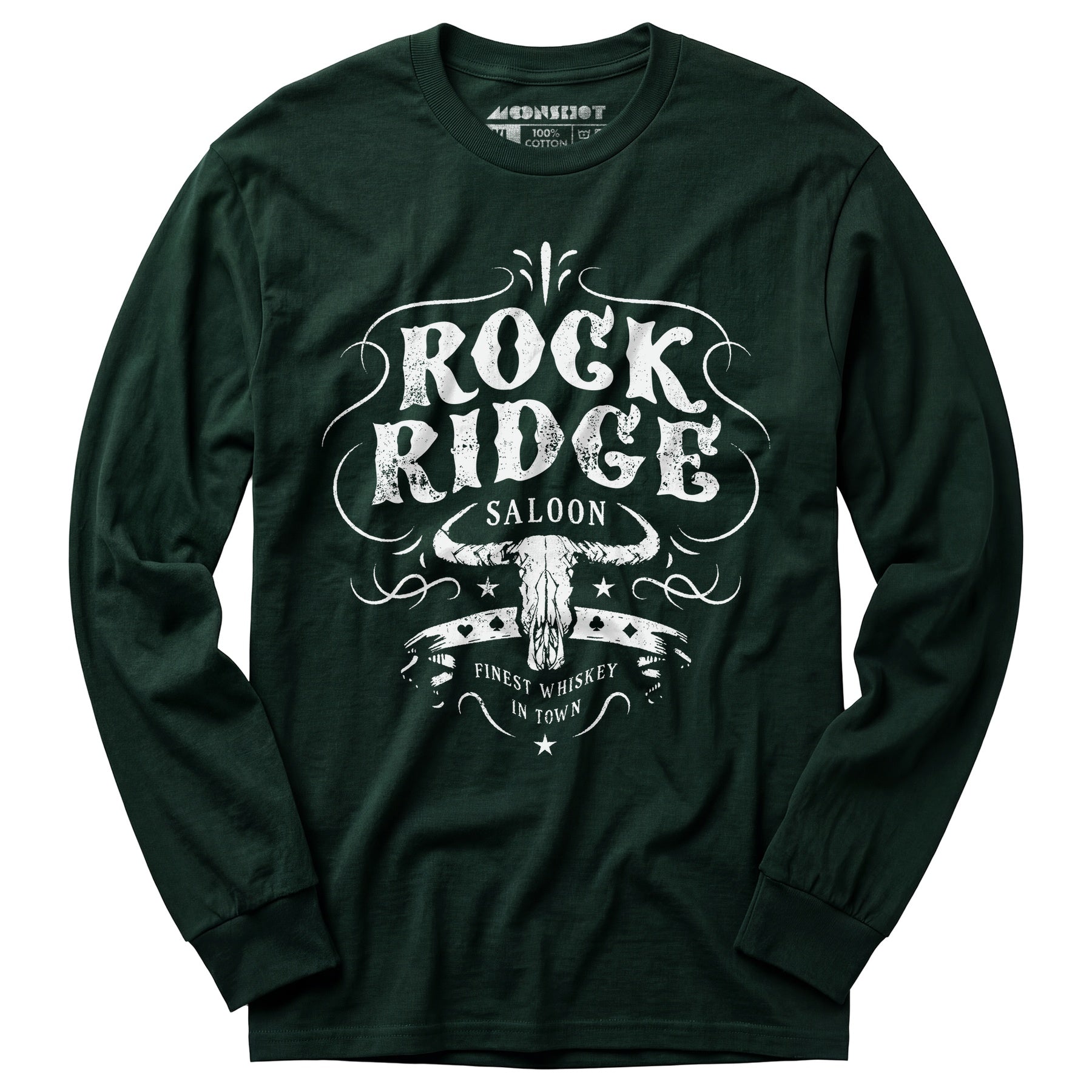 Rock Ridge Saloon - Long Sleeve T-Shirt