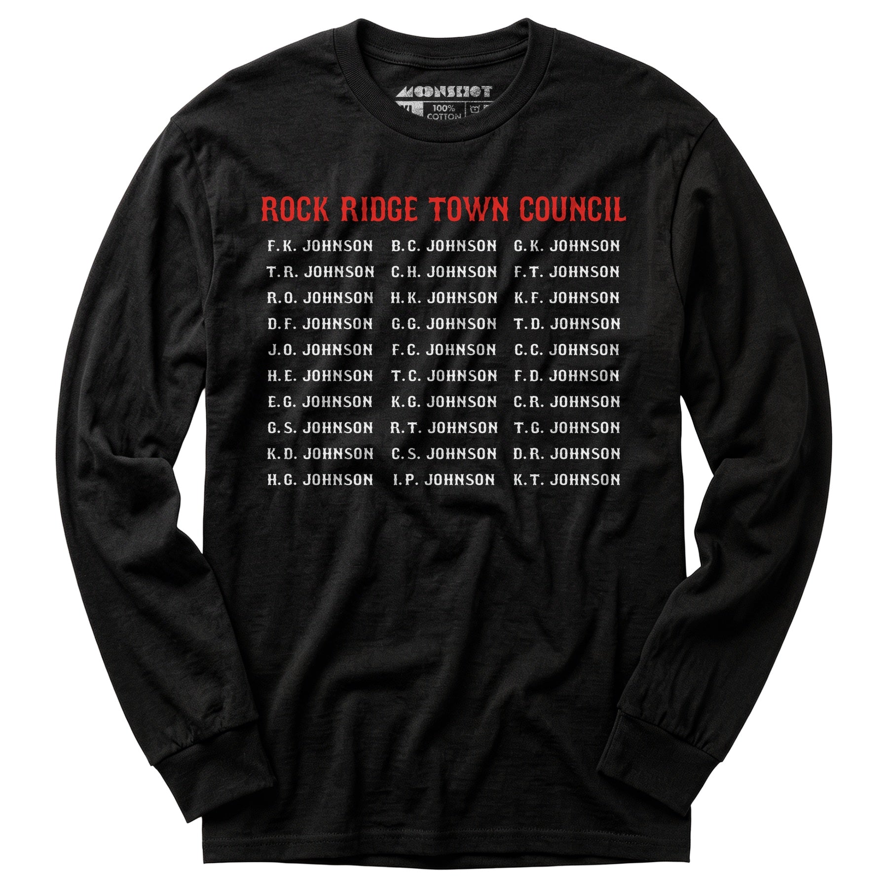Rock Ridge Town Council - Long Sleeve T-Shirt