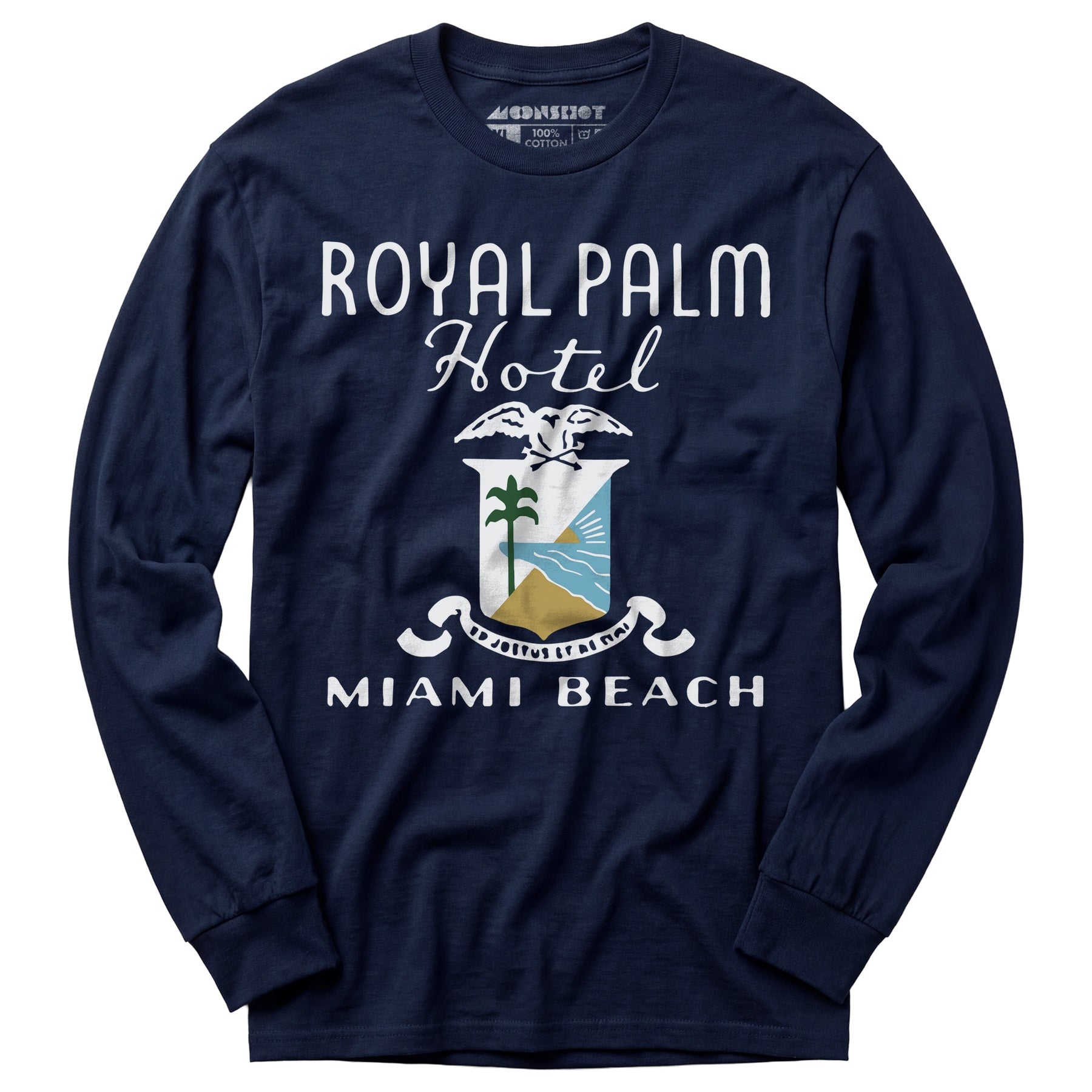 Royal Palm - Miami, FL - Vintage Hotel - Long Sleeve T-Shirt