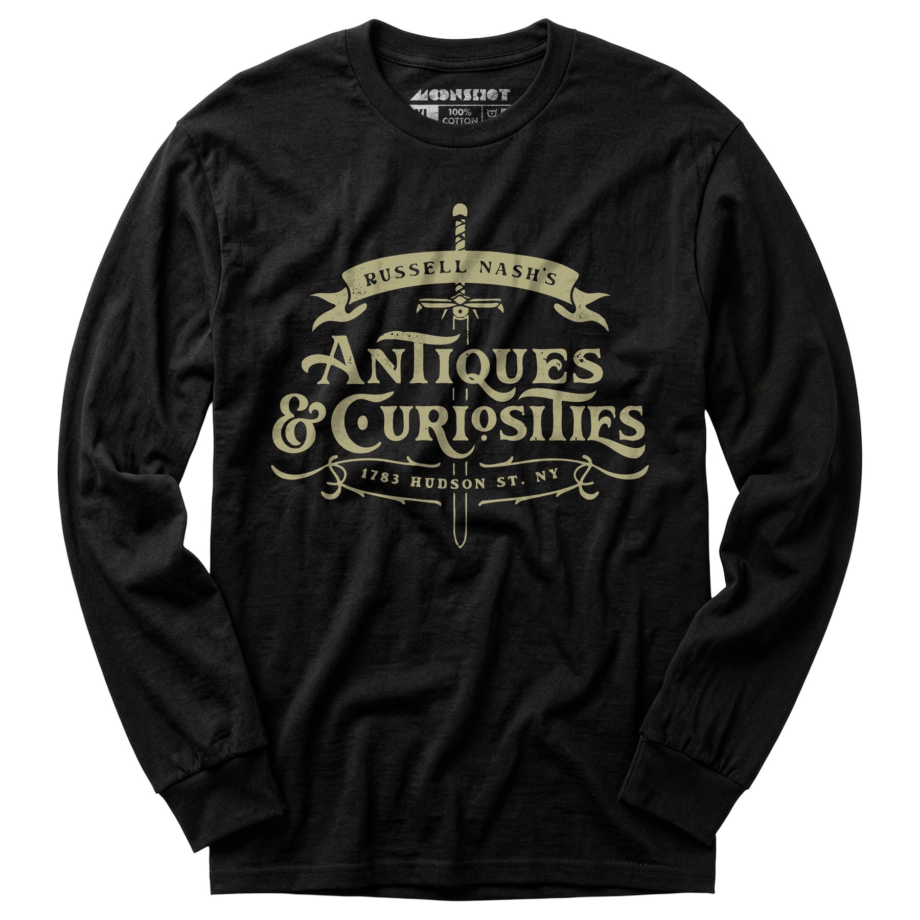 Russell Nash Antiques & Curiosities - Long Sleeve T-Shirt