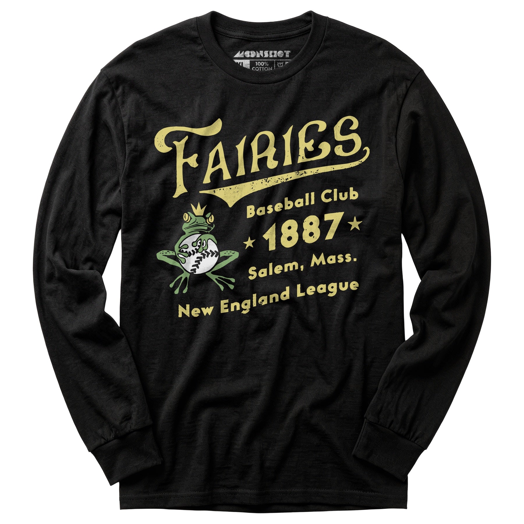Salem Fairies - Massachusetts - Vintage Defunct Baseball Teams - Long Sleeve T-Shirt