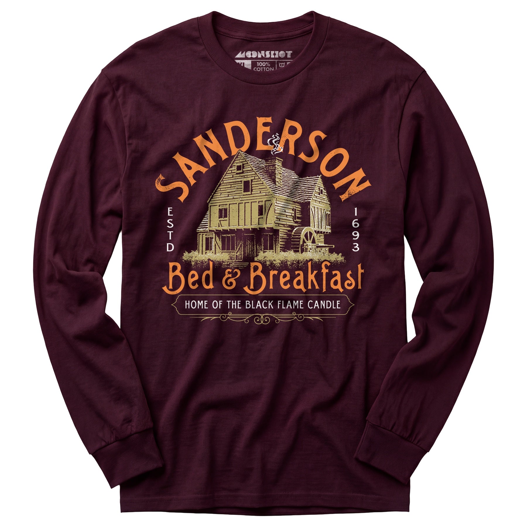 Sanderson Bed & Breakfast ESTD 1693 - Long Sleeve T-Shirt