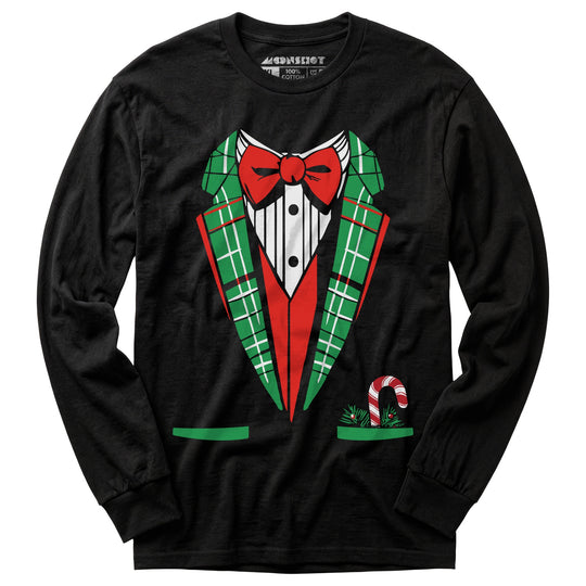 Santa Tuxedo - Long Sleeve T-Shirt