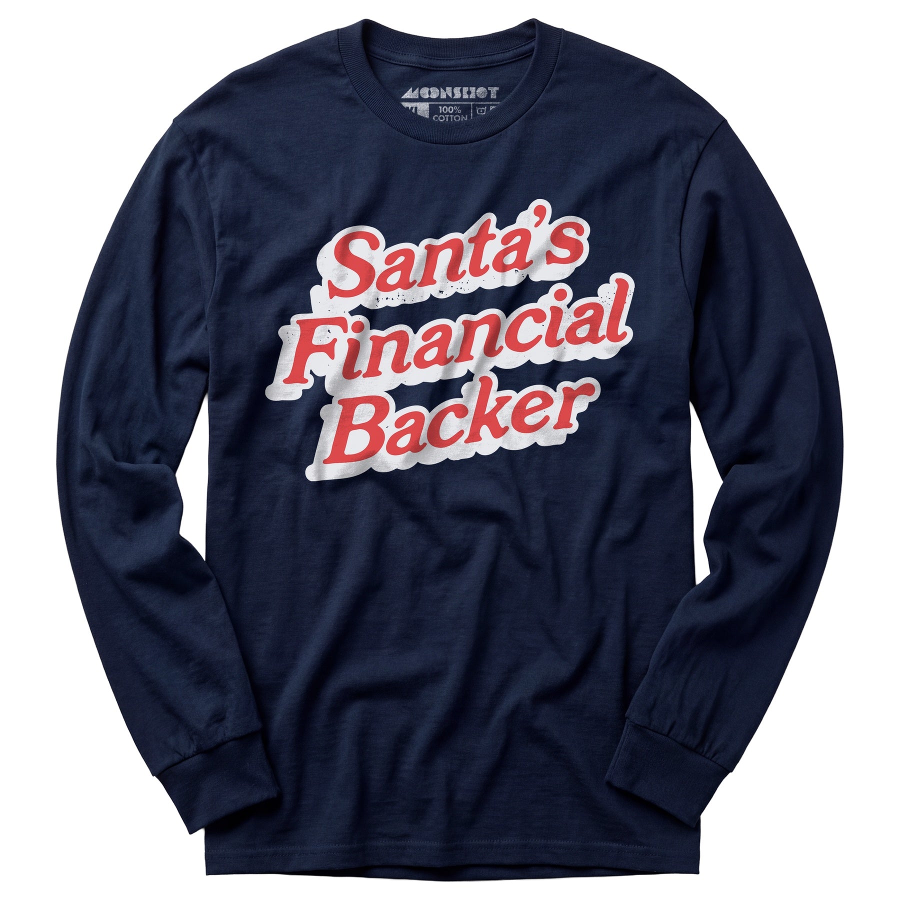 Santa's Financial Backer - Long Sleeve T-Shirt