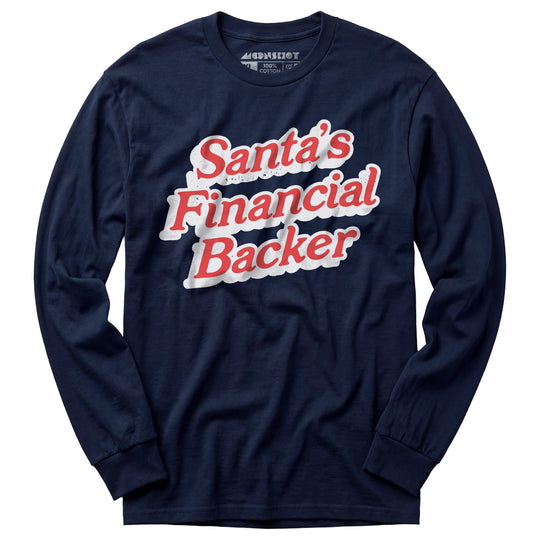 Santa's Financial Backer - Long Sleeve T-Shirt
